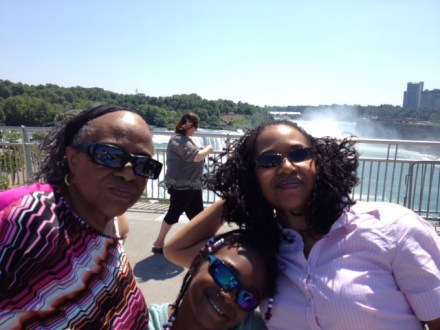 Mom, Granddaughter Taylor and Me - Niagara Falls, NY