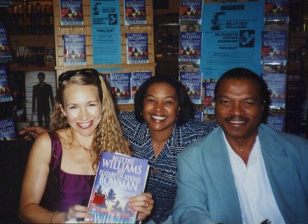 Elizabeth Atkins Bowman, Me and Billy Dee Williams, 2002